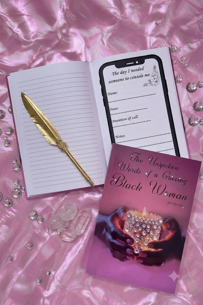 Exclusive Bedazzle “ The Unspoken Words of a Grieving Black Woman”
